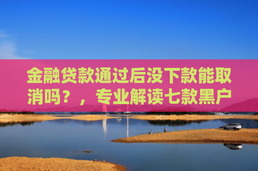 金融贷款通过后没下款能取消吗？，专业解读七款黑户大额贷款分期下款