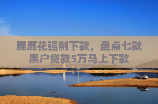 鹿鹿花强制下款，盘点七款黑户贷款5万马上下款