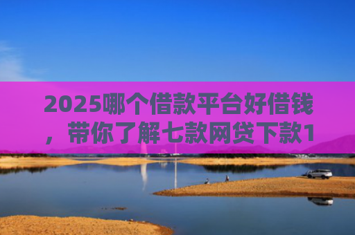 2025哪个借款平台好借钱，带你了解七款网贷下款1000的口子